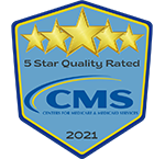 5 star quality rated centers for medicare & medicaid services 2021 award